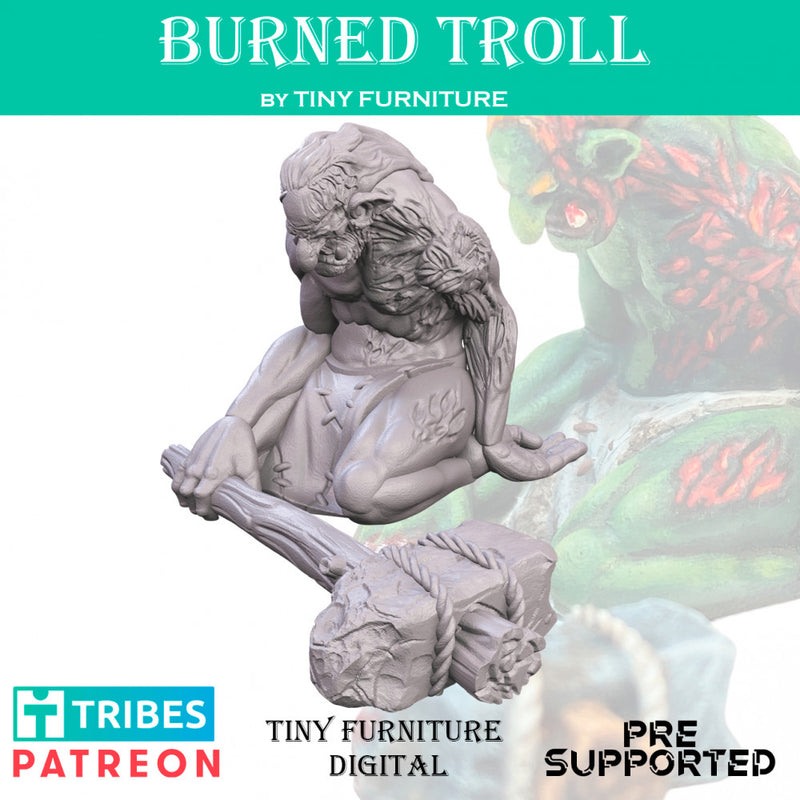 Burned Troll (Harvest of War) - Only-Games