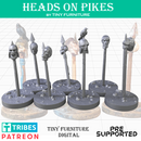 Heads on pikes (Harvest of War) - Only-Games