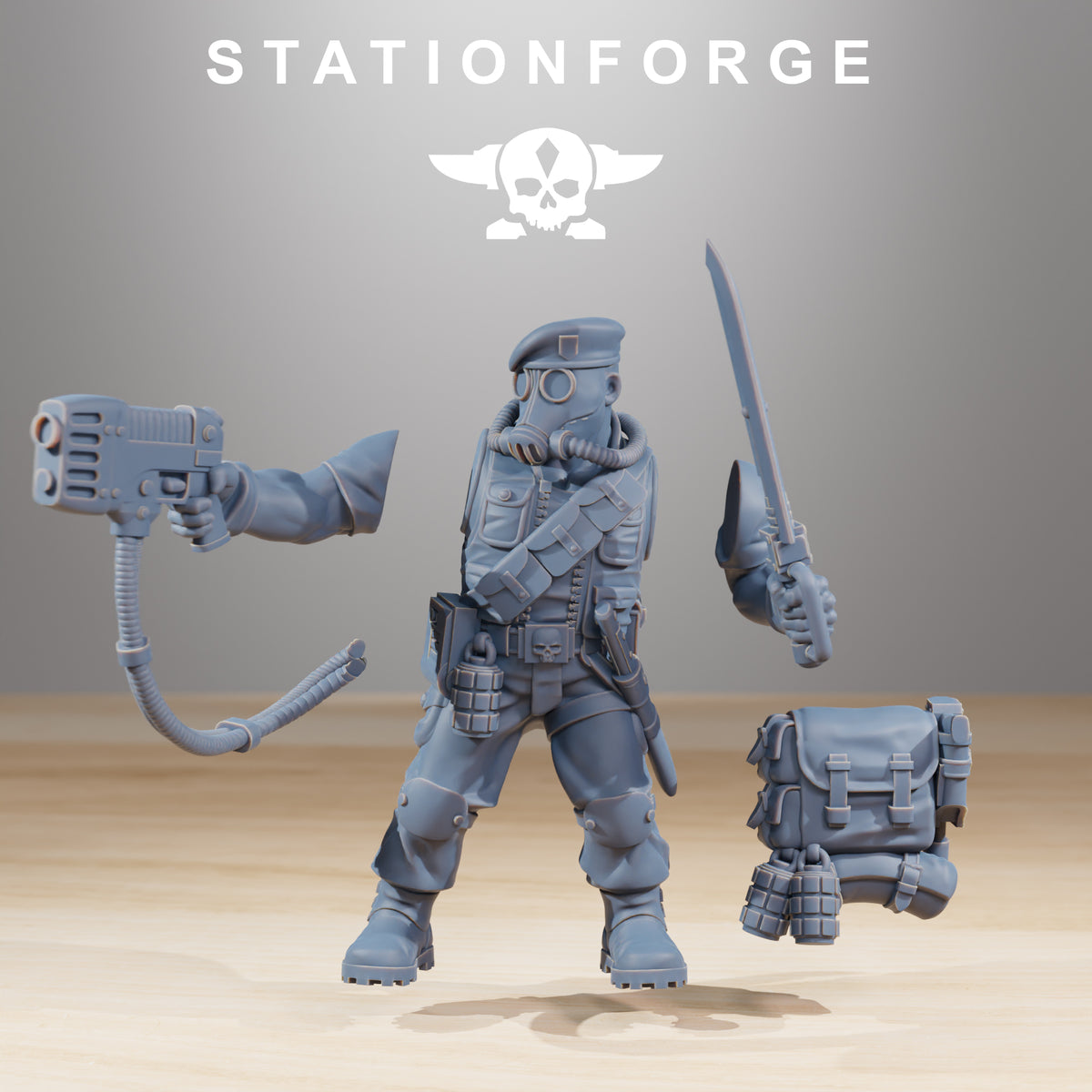 GrimGuard Jungle Fighters - StationForge - Miniatures by Only-Games.co