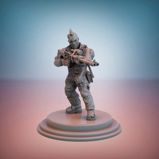 Cultist Rabble. Officer (Gun Type B). - Only-Games