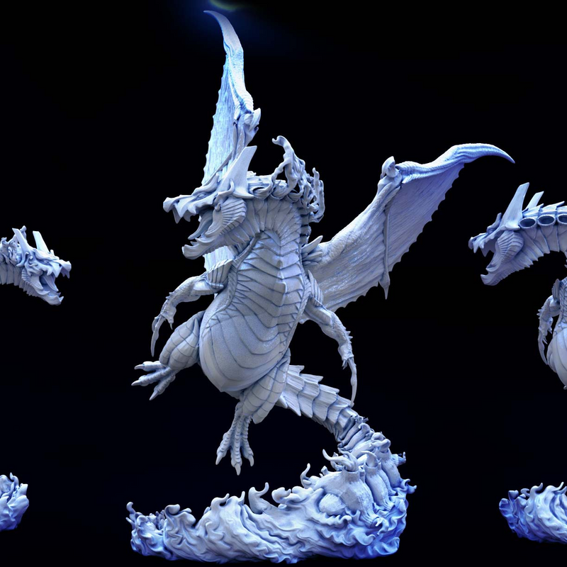 Colossal Inferno Drake (pose 1 of 2) - Only-Games