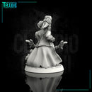 (0072) Female human elf ranger tiefling with bow - Only-Games