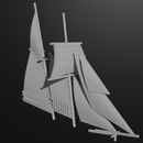 Topsail Schooner Masts - Only-Games