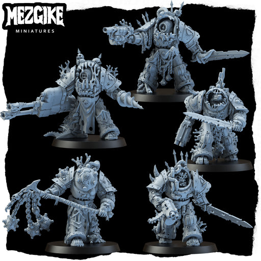 Dredge marine tide masters (5 physical multipart miniatures) - Only-Games