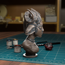 Female Faun Bust - TytanTroll Miniatures - Only-Games
