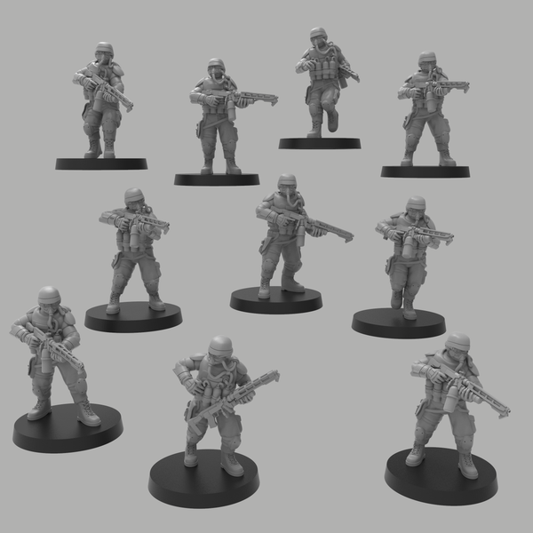 Assault Infantry w/ Flamers - Only-Games