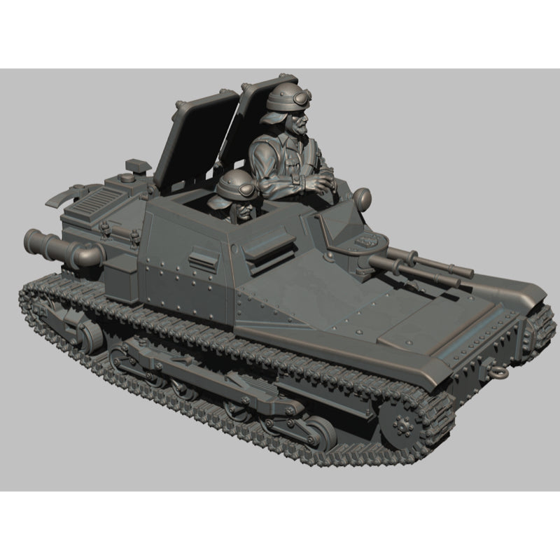 L3/L35 Carro Volce Tankette and Crew - Only-Games