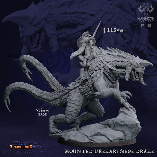 Mounted Urekari Siege Drake (1 model) - Only-Games