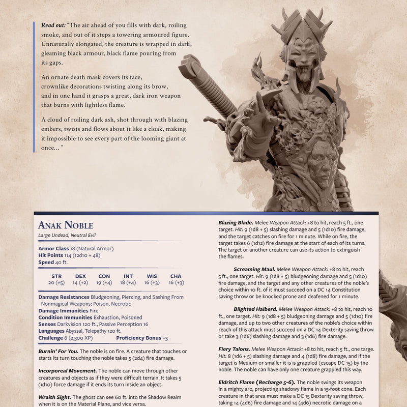 The Burning Dead - Physical 5e Adventure Booklet - Only-Games