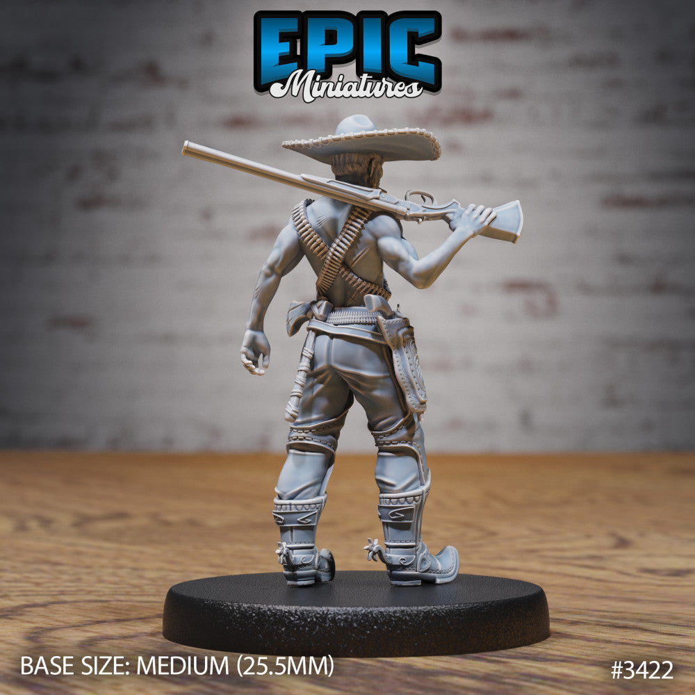 Wild West Bandit / Bank Robber / Ruthless Trickster / Criminal Villager /  Evil Duelist - Epic Miniatures - Miniatures by Only-Games.co