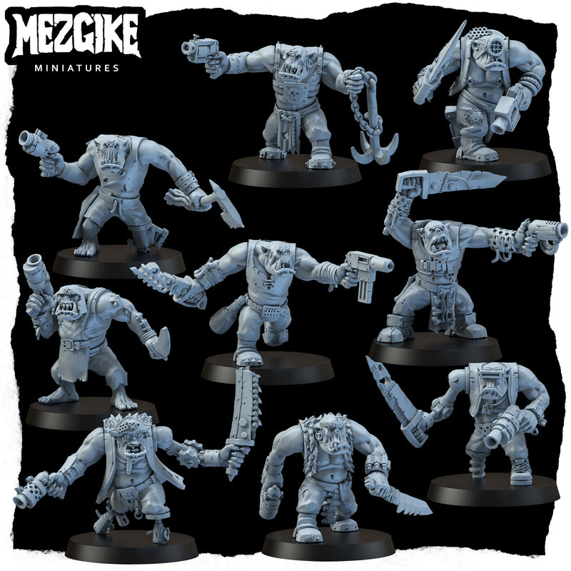 Freebooterz multipart set (10 physical miniatures) - Only-Games