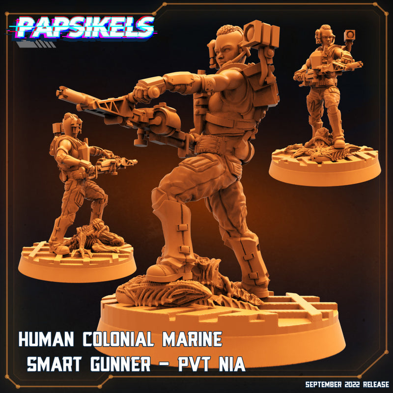 HUMAN COLONIAL MARINE SMART GUNNER PVT NIA - Only-Games