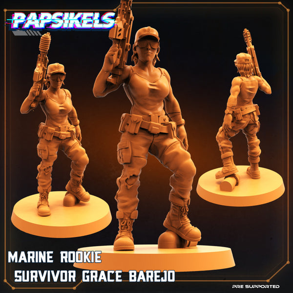 MARINE ROOKIE SURVIVOR GRACE BAREJO - Only-Games