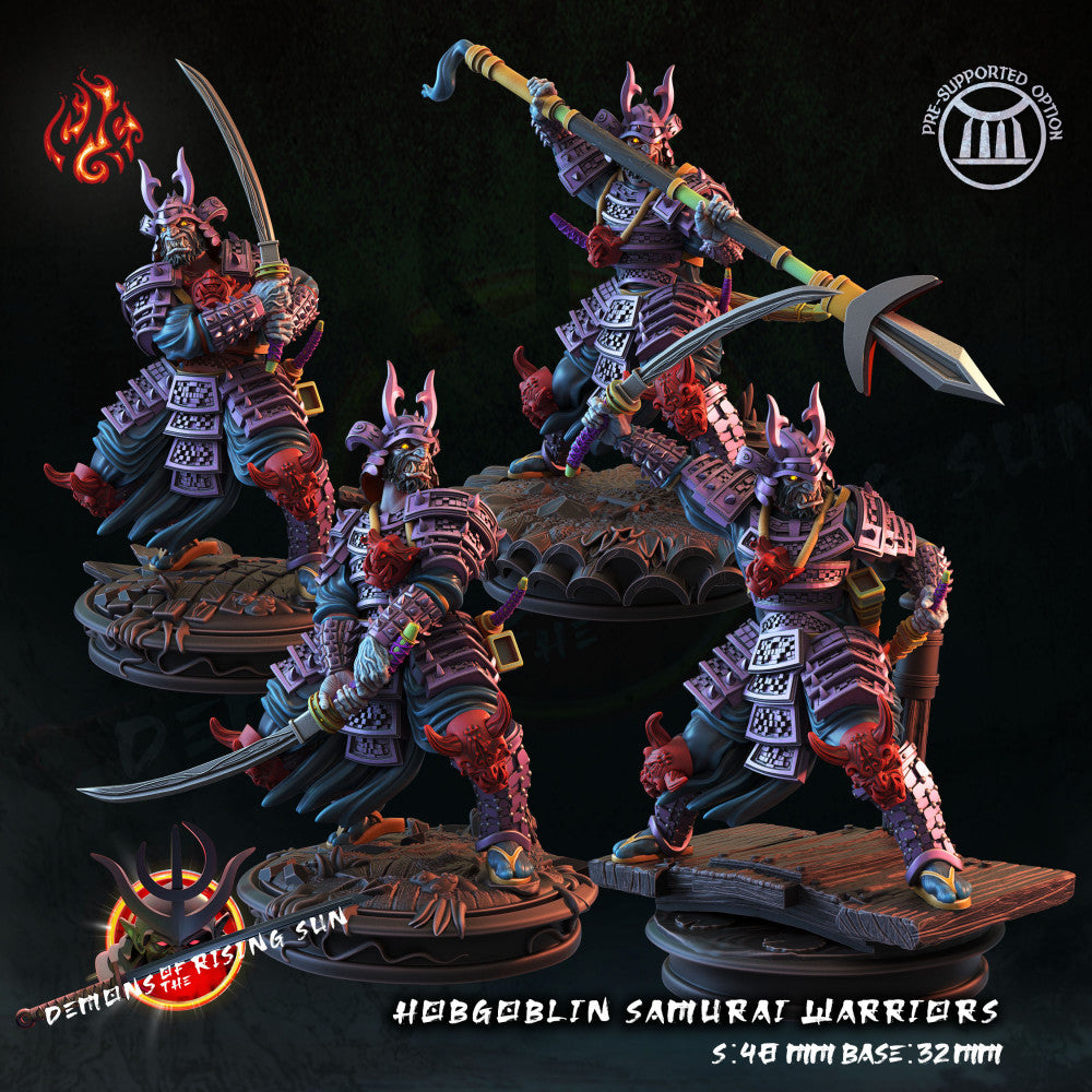 Hobgoblin Samurai Warriors - Crippled God Foundry - Miniatures by Only ...