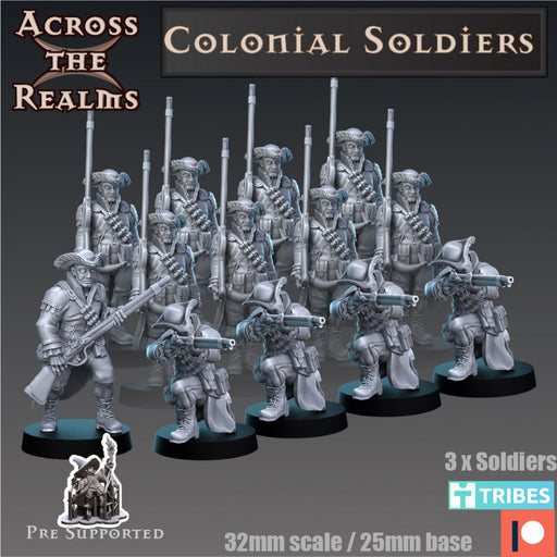 Colonial Soldiers - Only-Games