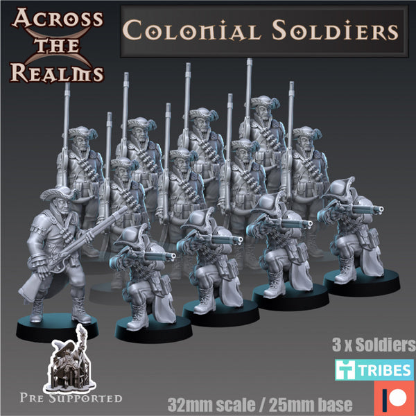 Colonial Soldiers - Only-Games