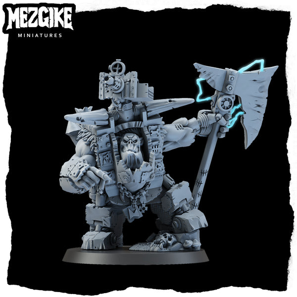 Mezgob, da orc scrap boss (physical miniature) - Only-Games