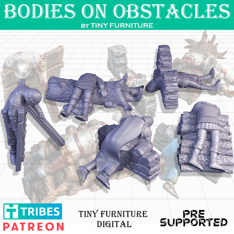 Bodies on obstacles (Harvest of War) - Only-Games