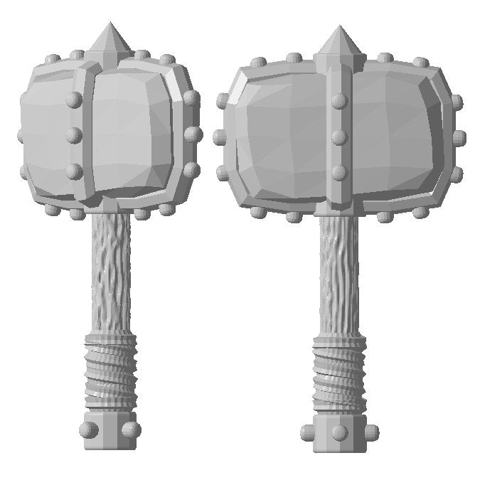 Monstrous Hammer [1:48 / 32mm] (10 pack) - Only-Games