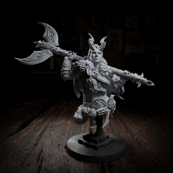 Wyetta Lavesh - Hero Bust | The Bestiarium of the Mad Scholar - Only-Games