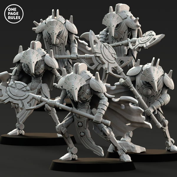 Robot Spear Guardians (5 Models) - Only-Games