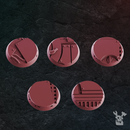 Alien Factory 32mm Bases Set x5