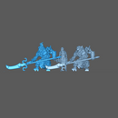 (0033) Male orc oni with halberd - Only-Games