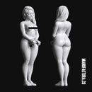 Sub Series 15 - Naked & Bound Female Prisoner Slave - Only-Games