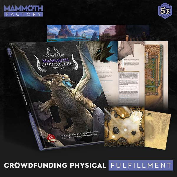 Mammoth Chronicles - Vol. 1-8 - Crowdfunding Rewards - Only-Games